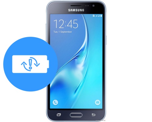 Замена аккумулятора (батареи) Samsung Galaxy J3